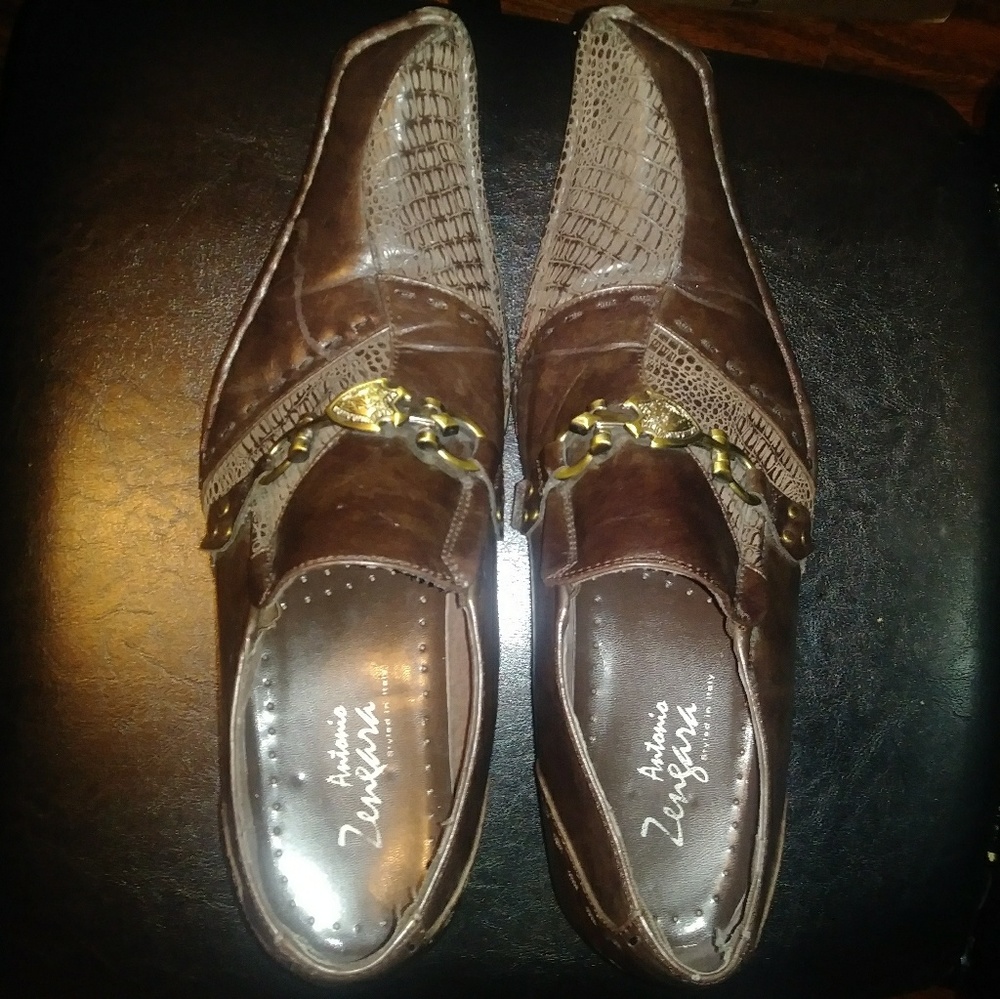 Italian pointy loafers Antonio Zengara